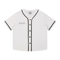 Contrast Piped Button-Up Jersey
