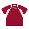 Contrast Panel Cotton T-Shirt
