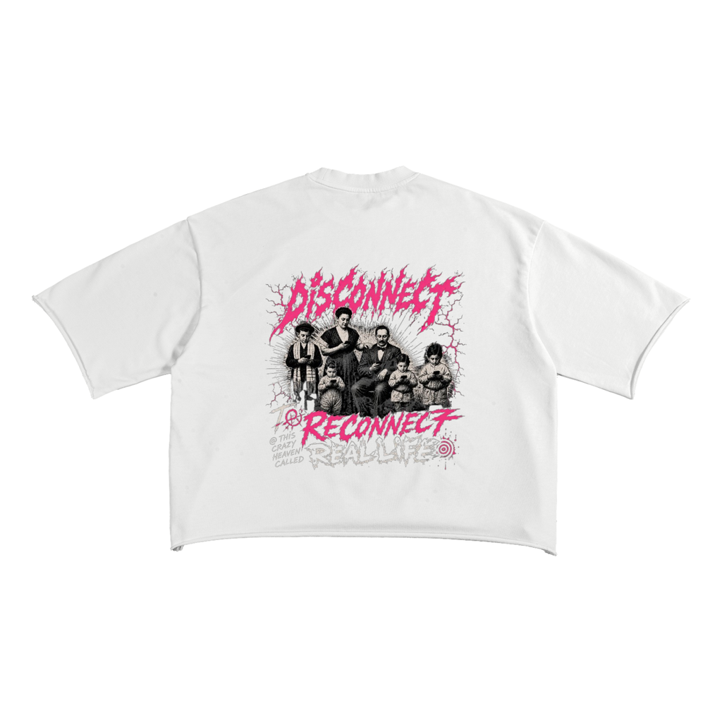 French Terry Raw Edge T-Shirt