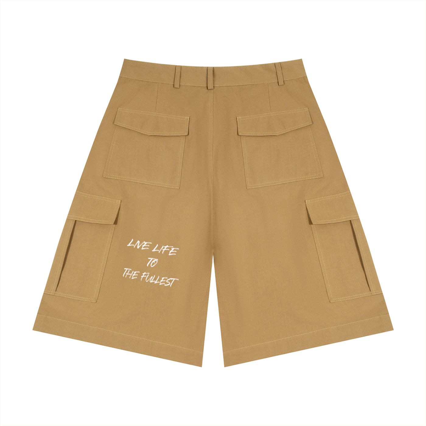 Unisex Woven Cargo Shorts