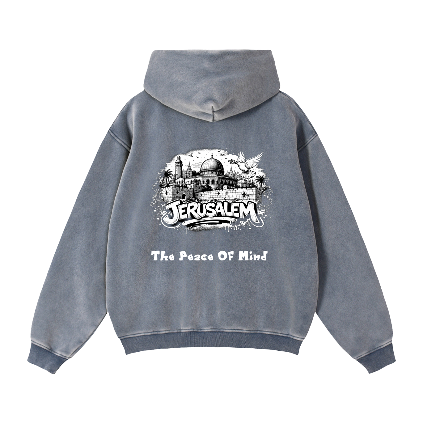 Zip-Through Boxy Fleece Hoodie