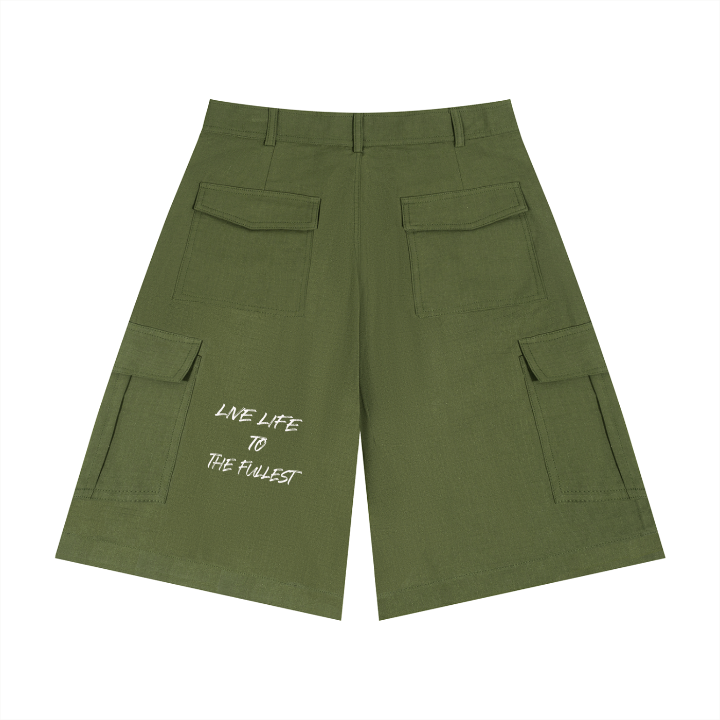 Unisex Woven Cargo Shorts