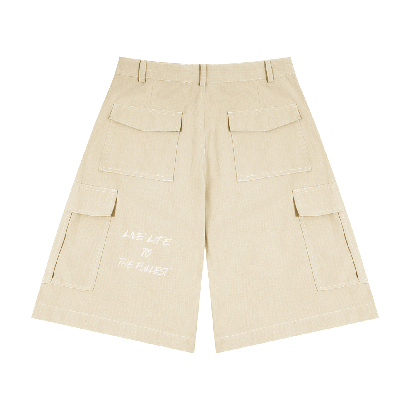 Unisex Woven Cargo Shorts
