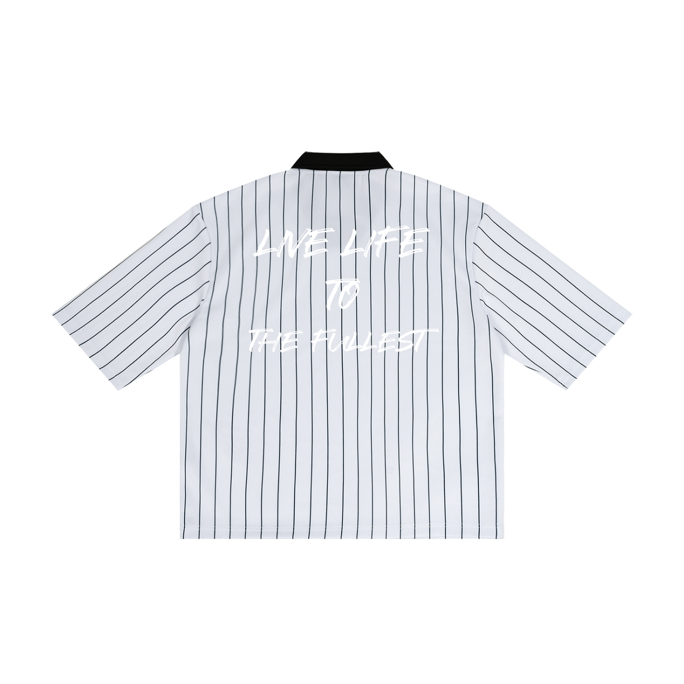 Unisex Pinstripe Collared Soccer Jersey